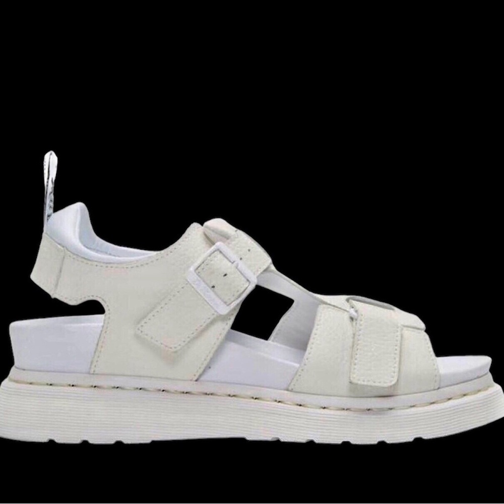 Dr. Martens Kamilah Leather Chunky Platform Fisherman Sandals sz 5 fit larger - Picture 2 of 14